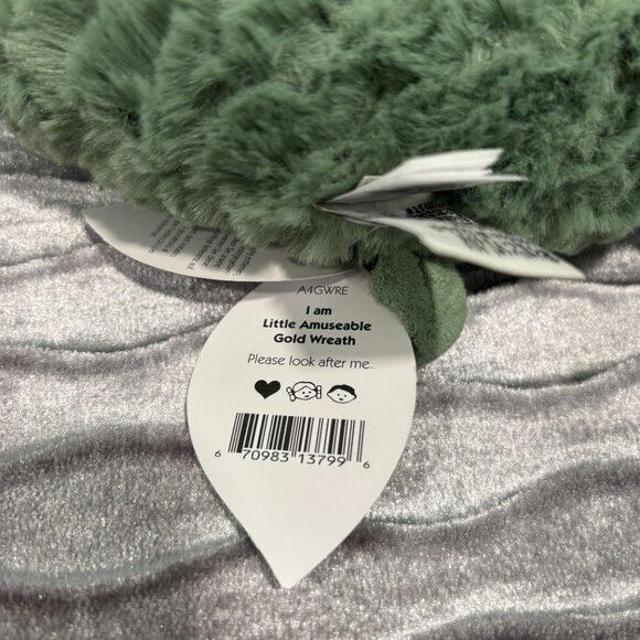 RARE Jellycat Little Amuseable Gold Wreath BNWT - Picture 5 of 5